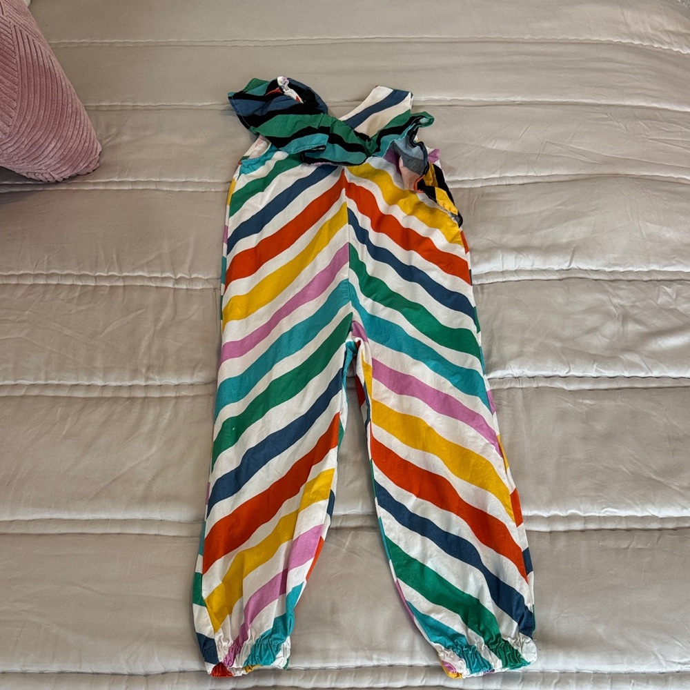 FARM Rio Colorful Striped Kids Jumpsuit